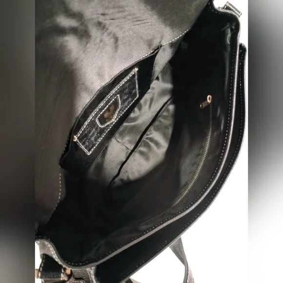 Bally "U Collection" Messenger Tote Bag - Picture 14 of 16